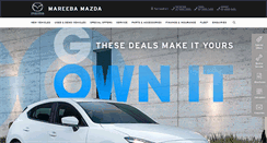 Desktop Screenshot of mareebamazda.com.au